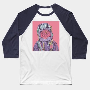 Aesthetic Colorful Astronaut Baseball T-Shirt